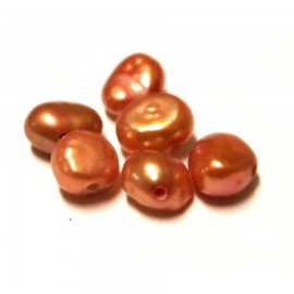 Bronzos tenyésztett gyöngy (5-5,5mm)