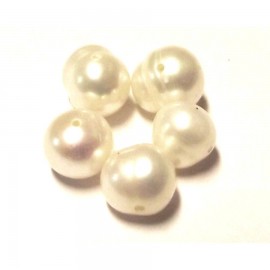 Fehér tenyésztett gyöngy (6-6,5mm)