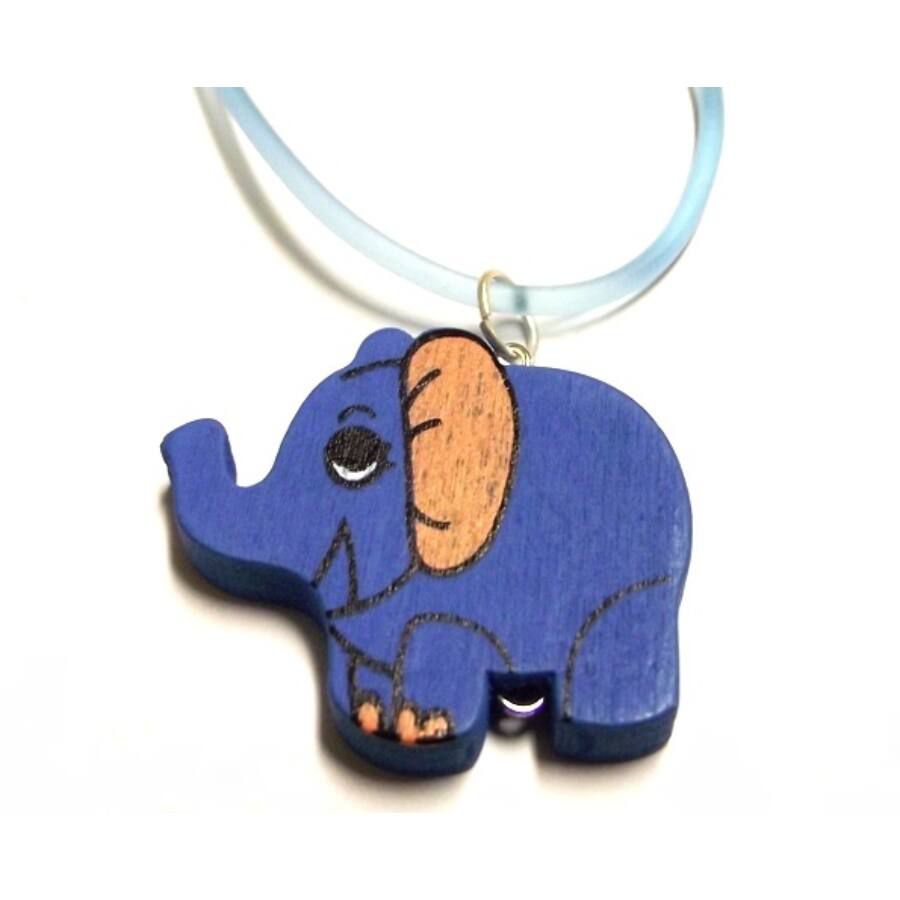 Elefánt - kék