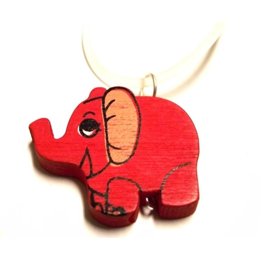 Elefánt - piros