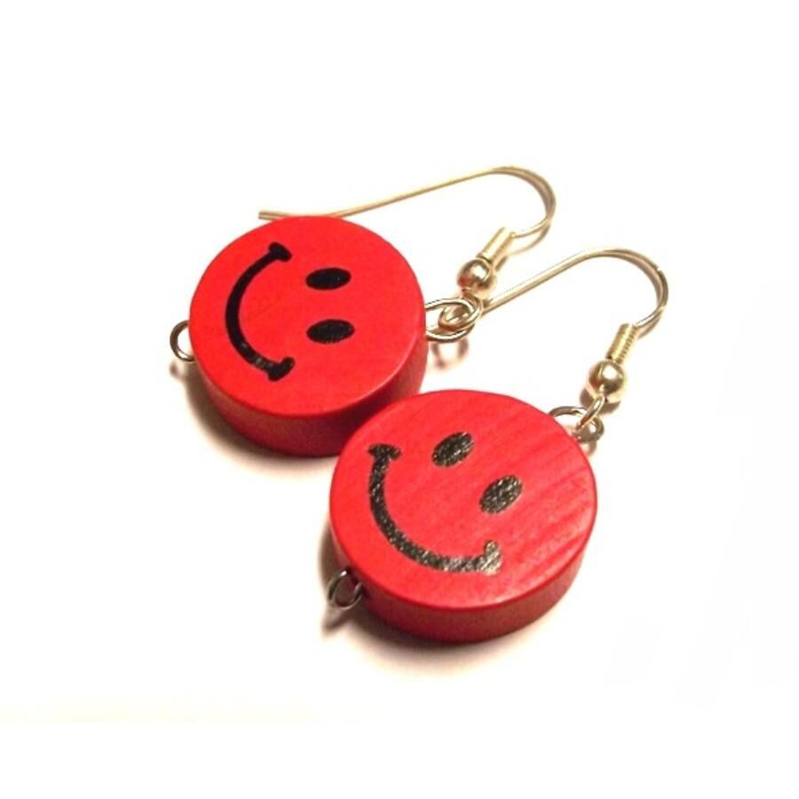 Smiley - piros