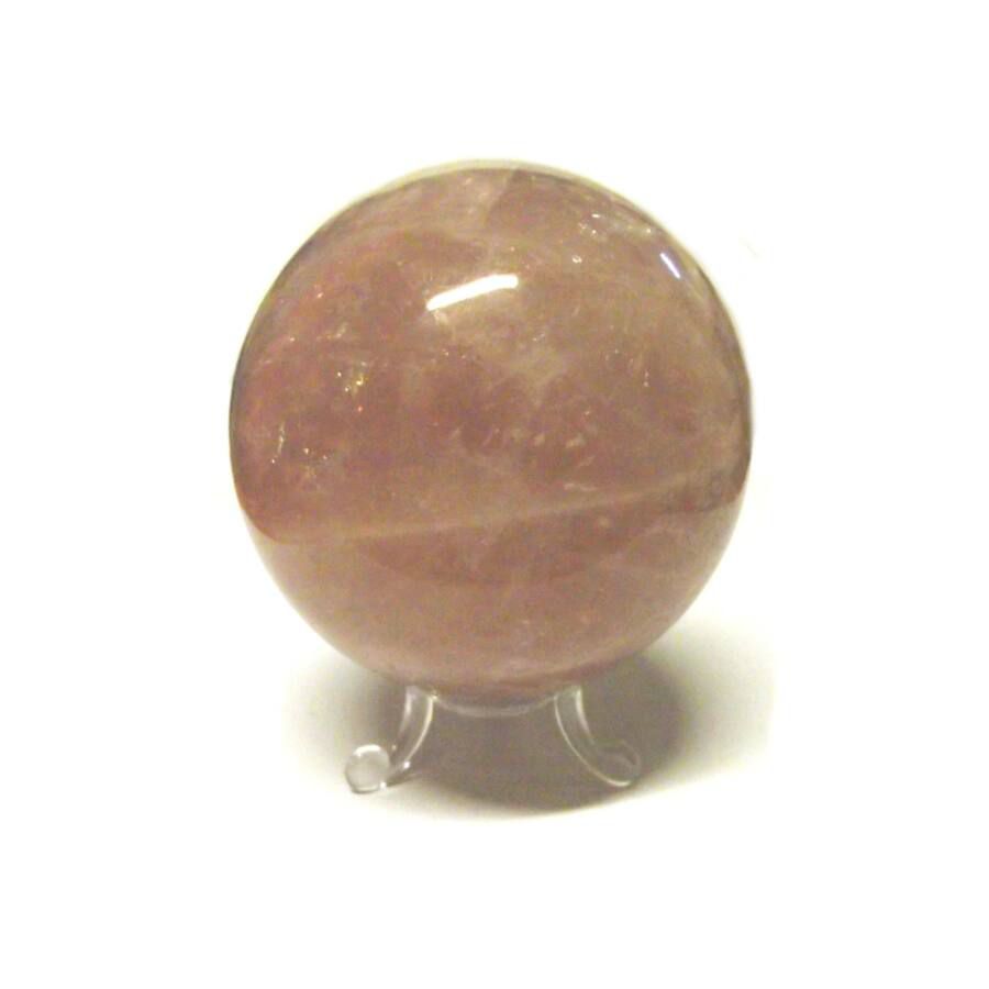 Rózsakvarc gömb (~ 9 cm)