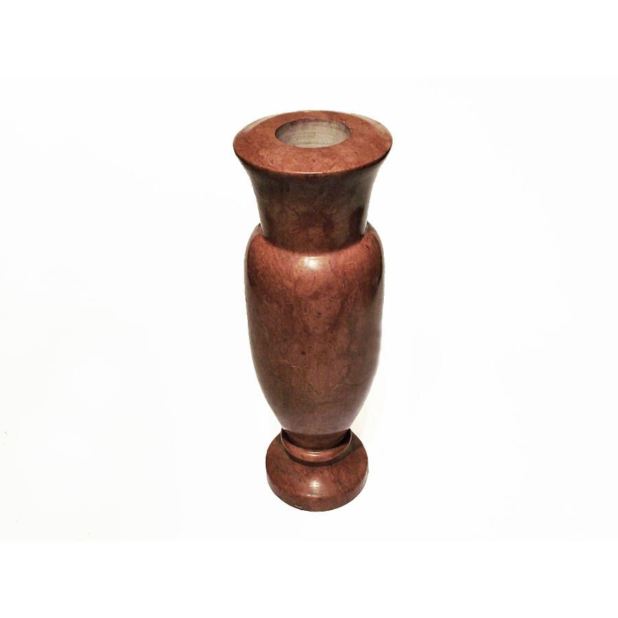 Mészkő - tardosi márvány - váza (39 cm)